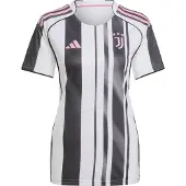 Adidas Camisola de futebol 'Juventus Turin 25/26' rosa / preto / branco