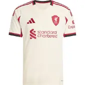 Adidas Camisola de futebol 'Liverpool FC 25/26' vermelho / branco