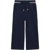 s.Oliver Calças navy / lima / branco