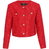 Faina Blazer vermelho