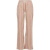 LASCANA Calças de pijama bege claro / castanho
