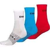 Endura Meias Coolmax Race 3 Pares