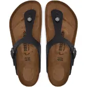 Birkenstock Chinelos de dedo 'Gizeh' preto