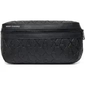 Armani Exchange para homem. XM000844AF12133UC001 Saco de compras Logotipo preto (OSFA), Casual, Poliéster