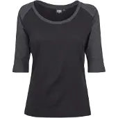 Urban Classics Camisa acinzentado / preto