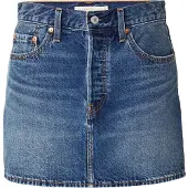 Levi's Saia 'Icon Skirt' azul ganga
