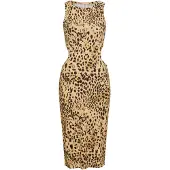 LASCANA Vestido bege / preto