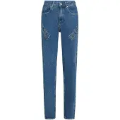 Karl lagerfeld Jeans Jeans De Cintura Alta B2w10086 Straight Fit