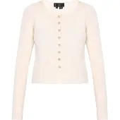 Faina Casaco de malha creme