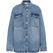 Kaffe Blusa azul ganga