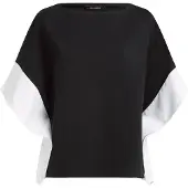 Karl Lagerfeld Blusa preto / branco