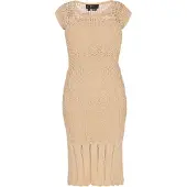 Faina Vestido 'Festive' bege