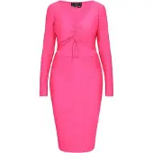 Faina Vestido rosa claro