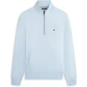 Tommy Hilfiger Moletom Com Meia-zíper Essential Terry