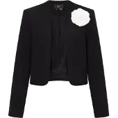 Faina Blazer 'Festive' preto / branco