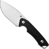 QSP Knife Tiny TOT QS169-A1 Stonewashed 10Cr15MoV Black G10, faca fixa
