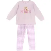 Chicco Pijama castanho claro / rosa / preto / branco