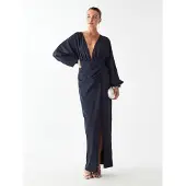 BWLDR Vestido de festa 'Elena' azul escuro