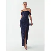 BWLDR Vestido 'Amaliah' azul escuro