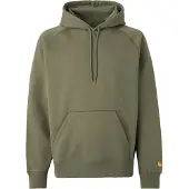Carhartt WIP - Sweats - Hooded Chase Sweat Leaf Gold para Homem - Tamanho S - Caqui