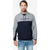 KOROSHI Sweatshirt navy / branco