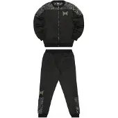 TAPOUT Fato de treino 'Roots Taptrack' azul escuro / verde / preto