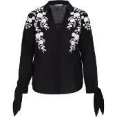 Dreimaster Blusa preto / branco