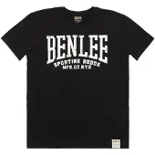 Benlee Camisa 'Harwich' preto / branco