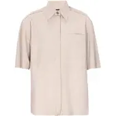 Dreimaster Klassik Blusa 'Classic' branco lã