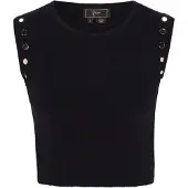 Faina Top 'Festive' preto