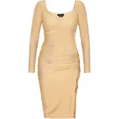 Faina Vestido 'Festive' ouro