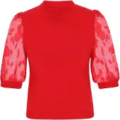 Faina Pullover vermelho