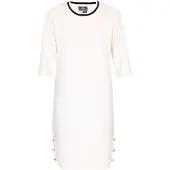 Dreimaster Maritim Vestido offwhite