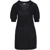 Dreimaster Vestido de malha preto