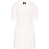 Dreimaster Vestido de malha offwhite