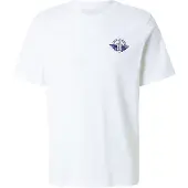 Dockers Camisa marinho / branco