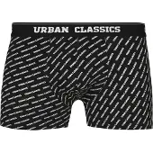 Urban Classics Boxers verde escuro / preto / branco