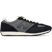 New Balance unisex. U471V1 Sapatilhas de pele 471 pretas (37), Plano, Camurça, Cordão, Casual, Cinza