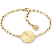 Tommy Hilfiger Elegante bracciale placcato oro 2780593