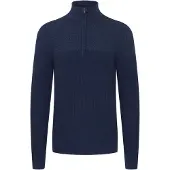 11 Project Pullover 'Adam' azul / preto / branco