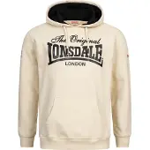 Lonsdale Sweatshirt 'Atherton' bege / preto