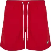 Urban Classics Calções de banho vermelho