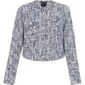 Dreimaster Klassik Blazer navy / cinzento / preto / branco