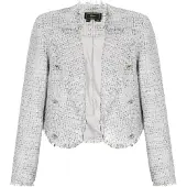 Faina Blazer azul claro / rosé