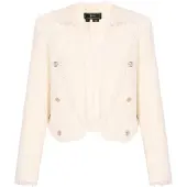 Faina Blazer bege mosqueado