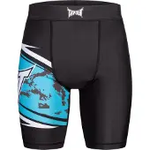 TAPOUT Calças funcionais 'Rendall' azul / preto / branco