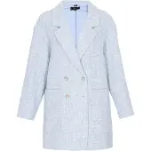 Faina Blazer azul céu