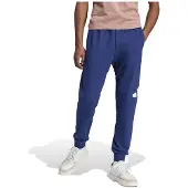 Adidas Calças de desporto 'ESSENTIALS BIG LOGO FRENCH TERRY' azul ultramarinho / branco