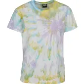 Urban Classics Camisa 'Boyfriend' azul claro / amarelo / roxo / branco