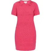 IZIA Vestido de malha rosa